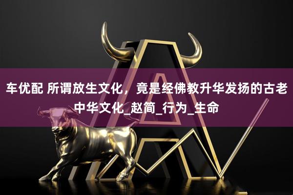 车优配 所谓放生文化，竟是经佛教升华发扬的古老中华文化_赵简_行为_生命